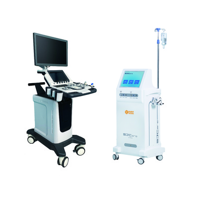 Ultrasound-guided microwave therapy system